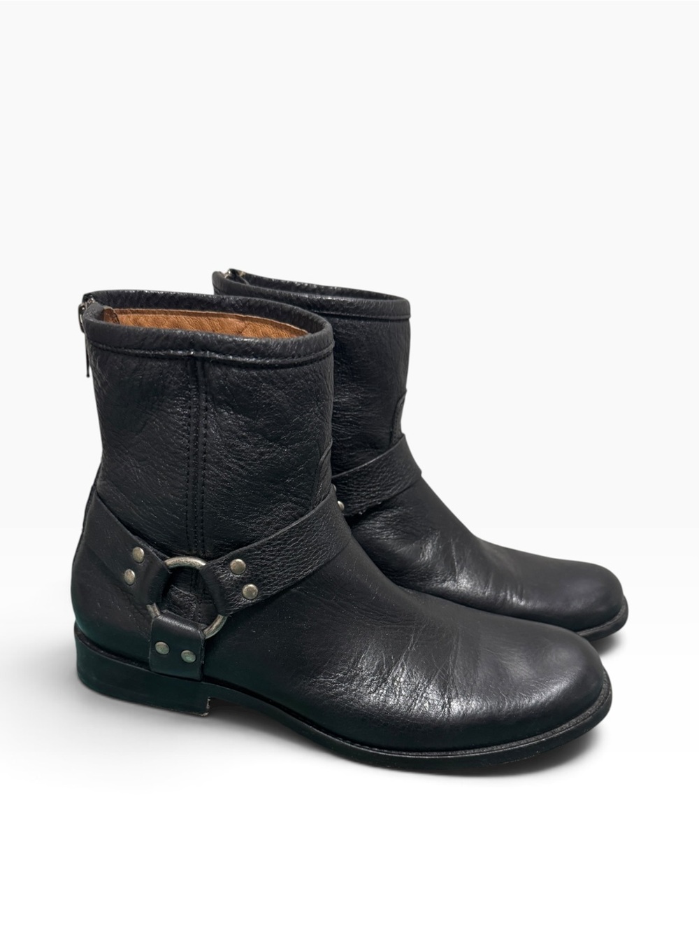 FRYE Women's Phillip Harness Short Boots Size 9 MSRP $298.00
